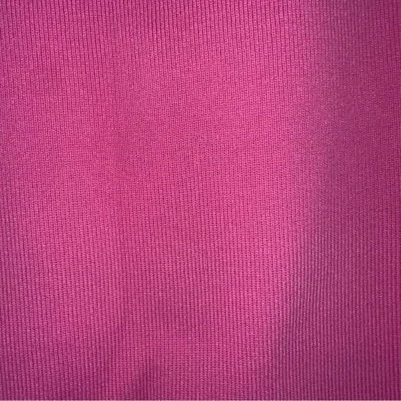 Anthropologie Endless Rose Side Slit Detailed Knit Midi Skirt in Pink Size XS - Picture 4 of 14